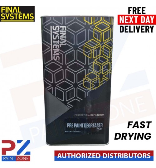 FINAL SYSTEMS PRE PAINT DEGREASER FAST DRYING - 5ltr